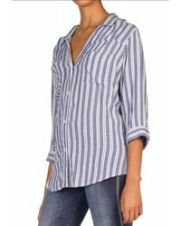 Elan - Button Front Top - Lyst