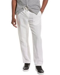 Onia - Air Linen-blend Pull-on Pant - Lyst