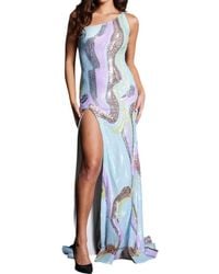 Jovani - One Shoulder Prom Gown - Lyst