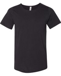 Bella Canvas - Raw Neck Tee - Lyst