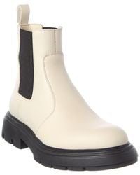 Ferragamo - Dollie Leather Bootie - Lyst