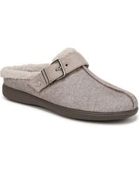 Bzees - Eternity Buckle Faux Fur Slide Slippers - Lyst