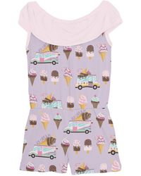 KICKEE - Gril's Summer Romper - Lyst