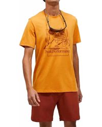 Peak Performance - Explore Logo Tee - Lyst