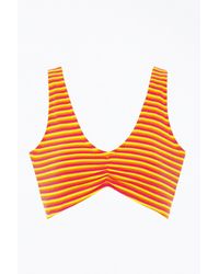 Montce - Kim Ruched Variation Bikini Top - Lyst