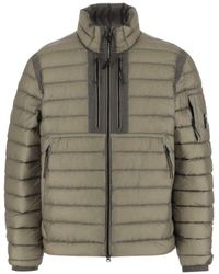 C.P. Company - High Collar Dd-Shell Bomber Jacket - Lyst