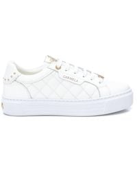 Xti - Carmela Collection Leather Casual Sneakers By - Lyst