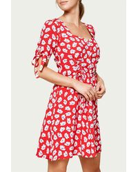Sugarlips - Good Grace Floral-print Modal-blend Mini Dress - Lyst