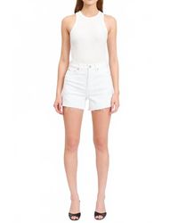 DAZE - High Rise Bottom Line Short - Lyst
