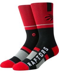 Stance - Raptors Shortcut Nba Crew Socks - Lyst