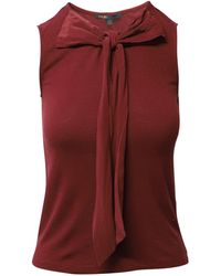 Maje - Bow Front Sleeveless Top - Lyst
