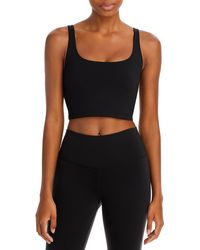 All Access - Tempo Cropped Workout Sports Bra - Lyst
