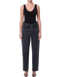 Agolde - Echo Taper Flip Waist Denim Jeans - Lyst