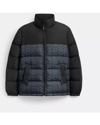 COACH - Signature Down Jacket - Lyst
