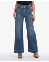 Kut From The Kloth - Meg High Rise Wide Leg Jeans - Lyst