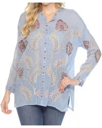 Johnny Was - Slim Audrey Tunic Top - Lyst