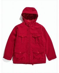 Engineered Garments - Hooded Jacket With Flap Pockets - Lyst