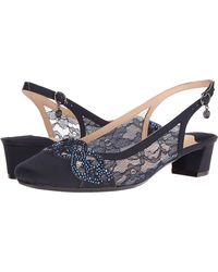 J. Reneé - Faleece Low Heel Slingback Pumps - Lyst
