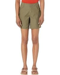 Prana - Halle Ii Shorts W16-07 Slate Stretch Zip Fly Chino Erk335 ,Regular,W16-07) - Lyst