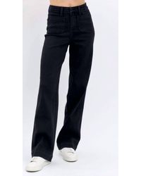 Judy Blue - High Waist Patch Pocket Straight Fit Jeans - Lyst