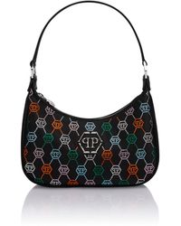 Philipp Plein - Shoulder Bag Monogram Strass - Lyst