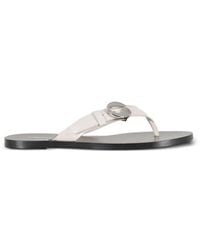 Coperni - Open-Toe Thong Sandals With Buckle Detail - Lyst