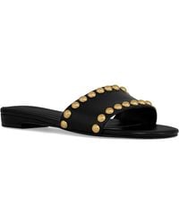 Rebecca Minkoff - Dome Leather Sandal - Lyst