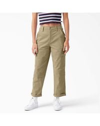 Dickies - Relaxed Fit Cropped Cargo Pants - Lyst
