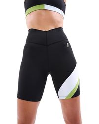 P.E Nation - Sprint Time Colorblock Recycled Polyester Bike Short - Lyst