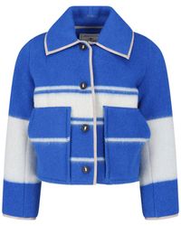 AM Remade - Cropped Wool Jacket - Lyst