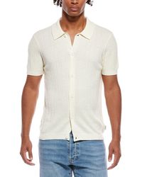 Onia - Boucle Rib Button-up Shirt - Lyst