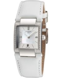 Tissot - 31.6mm White Quartz Watch T0903106611600 - Lyst