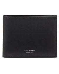 Ferragamo - Bi-Fold Leather Wallet - Lyst