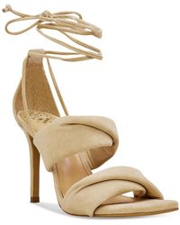 Vince Camuto - Andrequa Leather Ankle Strap Heels - Lyst