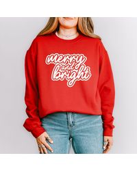 Simply Sage Market - Merry & Bright Outline Puff - Lyst