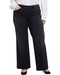 NYDJ - Plus Teresa Crosswinds Wide Leg Jean - Lyst