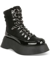 Circus by Sam Edelman - Gail Faux Leather Casual Ankle Boots - Lyst