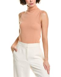 Michael Kors - Cashmere Turtleneck Tank - Lyst