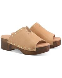 Ancient Greek Sandals - Sagini Clog Leather Slip On Mule Sandals - Lyst