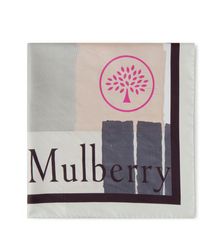 Mulberry - Hand-painted Square - Lyst
