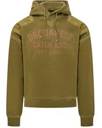 DSquared² - Hooded Sweatshirt - Lyst