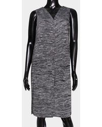 TRUEDAMES - Long Vest With Side Pockets - Lyst