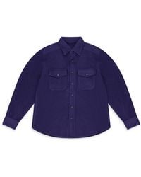 Aimé Leon Dore - Fleece Button-Down Shirt - Lyst