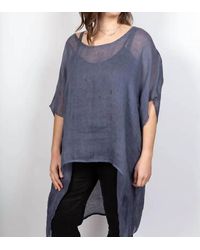 Umgee - V Neck Kaftan Tunic - Lyst