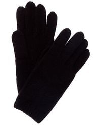 Portolano - Cable Cashmere Tech Gloves - Lyst