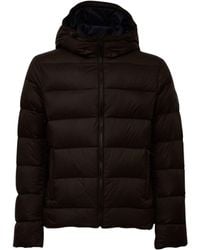 Fay - Quilted Hooded Padded Down Jacket - Lyst
