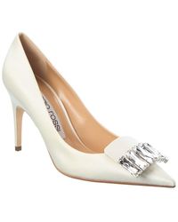 Sergio Rossi - Sr1 Bridal Satin Pump - Lyst