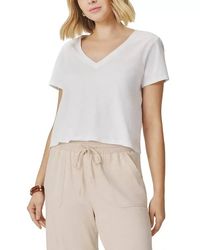 Splendid - Louisa V Neck Short Sleeve Tee - Lyst