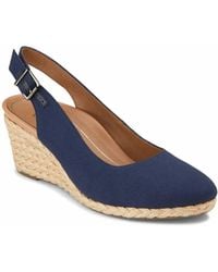 Vionic - Carolina Slingback Wedge Shoes - Lyst