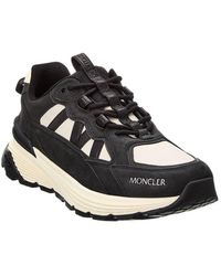 Moncler - Lite Runner Leather Sneaker - Lyst